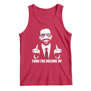 Zohran Mamdani Hope Tank Top Zoharan Mamdani USA Flag Funny Middle Finger TS02 Red Print Your Wear