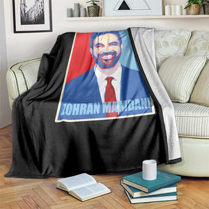 Zohran Madamni Throw Blanket for New York Mayor TS02 Print Your Wear