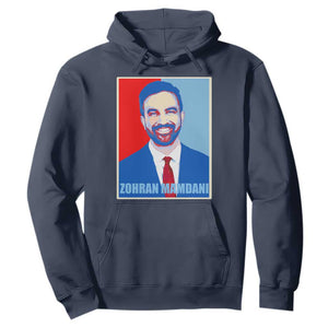 Zohran Madamni Hoodie for New York Mayor TS02 Navy Print Your Wear