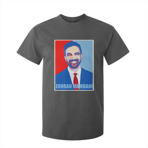 Zohran Madamni T Shirt For Kid for New York Mayor TS02 Dark Heather Print Your Wear