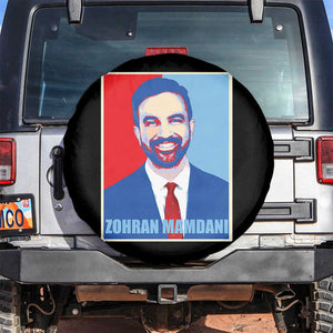 Zohran Madamni Spare Tire Cover for New York Mayor TS02 No hole Black Print Your Wear