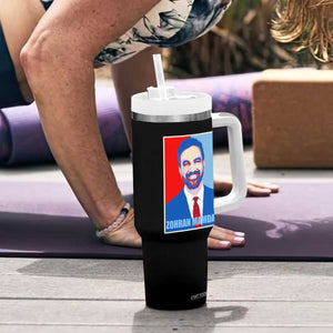 Zohran Madamni Tumbler With Handle for New York Mayor TS02 Print Your Wear