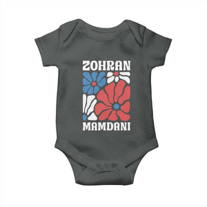 Zohran Madamni We The People Baby Onesie New York City TS02 Dark Heather Print Your Wear