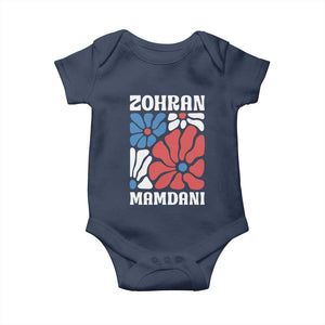 Zohran Madamni We The People Baby Onesie New York City TS02 Navy Print Your Wear