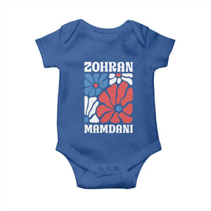 Zohran Madamni We The People Baby Onesie New York City TS02 Royal Blue Print Your Wear
