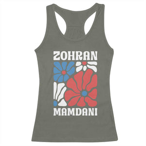 Zohran Madamni We The People Racerback Tank Top New York City TS02 Military Green Print Your Wear