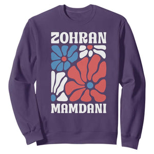 Zohran Madamni We The People Sweatshirt New York City TS02 Purple Print Your Wear
