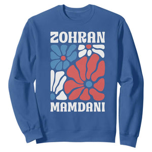 Zohran Madamni We The People Sweatshirt New York City TS02 Royal Blue Print Your Wear