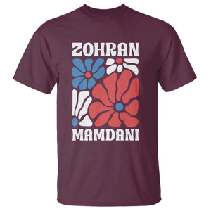 Zohran Madamni We The People T Shirt New York City TS02 Maroon Print Your Wear