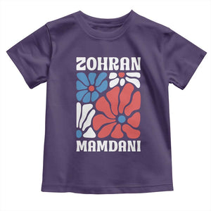 Zohran Madamni We The People Toddler T Shirt New York City TS02 Purple Print Your Wear