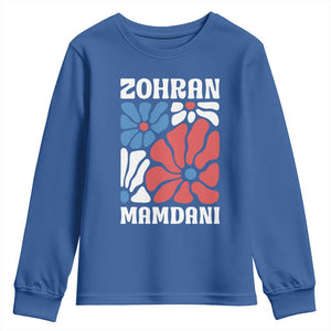 Zohran Madamni We The People Youth Sweatshirt New York City TS02 Royal Blue Print Your Wear