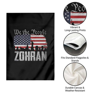 Zohran Mamdani Groovy Flowers Garden Flag Retro Style TS02 Print Your Wear