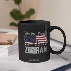 Zohran Mamdani Groovy Flowers Coffee Mug Retro Style TS02 Print Your Wear