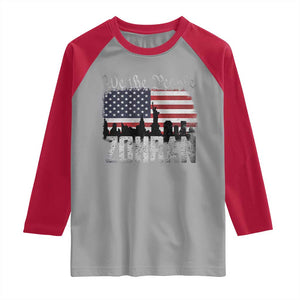Zohran Mamdani Groovy Flowers Raglan Shirt Retro Style TS02 Sport Gray Red Print Your Wear