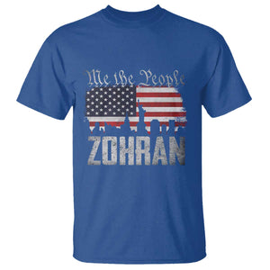 Zohran Mamdani Groovy Flowers T Shirt Retro Style TS02 Royal Blue Print Your Wear