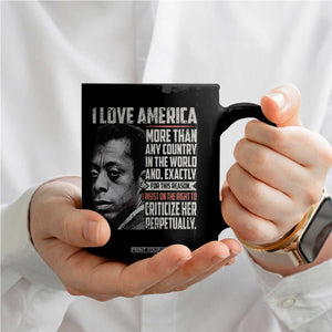 James Baldwin American Patriotic Coffee Mug I Love America More Than Any Country TS02 Print Your Wear