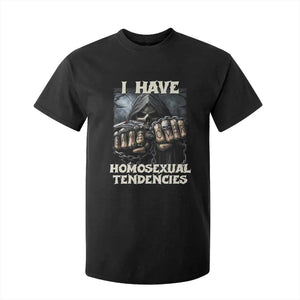 Skeleton Meme T Shirt For Kid I Have Homosexual Tendencies Funny Edgy Hard Cringe TS02 Black Print Your Wear