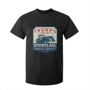 Trump Snowflake Removal Service T Shirt For Kid Funny Sarcastic Politics TS02 Black Print Your Wear