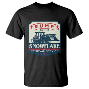 Trump Snowflake Removal Service T Shirt Funny Sarcastic Politics TS02 Black Print Your Wear