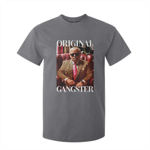 Trump Original Gangster T Shirt For Kid Funny Daddy Political Satire TS02 Charcoal Print Your Wear