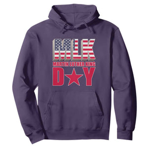 MLK Hoodie Martin Luther King Day Black History Month American Flag TS02 Purple Printyourwear