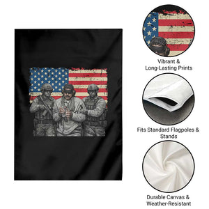 Captured Dictator Maduro Garden Flag Special Forces Justice Operation American Flag TS02 Print Your Wear