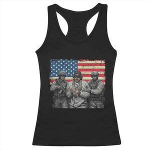 Captured Dictator Maduro Racerback Tank Top Special Forces Justice Operation American Flag TS02 Black Print Your Wear