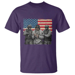 Captured Dictator Maduro T Shirt Special Forces Justice Operation American Flag TS02 Purple Print Your Wear