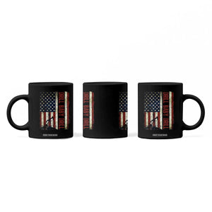 Drill Baby Drill American Flag Coffee Mug Oil Rig Oildfield Energy Industry Patriot TS02 Print Your Wear