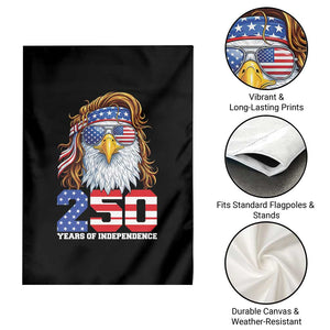 250 Years of Independece Patriotic Eagle Garden Flag 1776 2026 USA Flag 4th of July Semiquincentennial TS02 Print Your Wear
