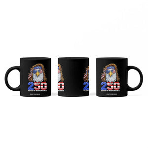 250 Years of Independece Patriotic Eagle Coffee Mug 1776 2026 USA Flag 4th of July Semiquincentennial TS02 Print Your Wear