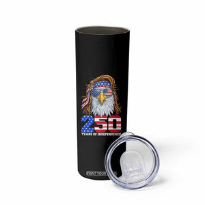 250 Years of Independece Patriotic Eagle Skinny Tumbler 1776 2026 USA Flag 4th of July Semiquincentennial TS02 Print Your Wear