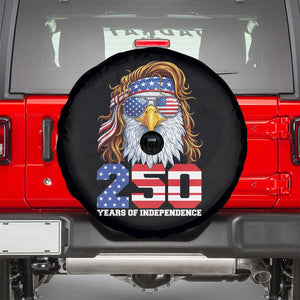250 Years of Independece Patriotic Eagle Spare Tire Cover 1776 2026 USA Flag 4th of July Semiquincentennial TS02 Black Print Your Wear