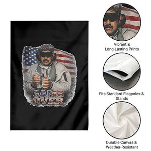 Game Over Maduro Dictator Garden Flag Political Justice American Flag Politics Satire TS02 Print Your Wear