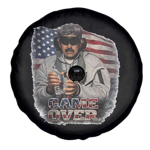 Game Over Maduro Dictator Spare Tire Cover Political Justice American Flag Politics Satire TS02 Print Your Wear