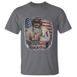 Game Over Maduro Dictator T Shirt Political Justice American Flag Politics Satire TS02 Charcoal Print Your Wear