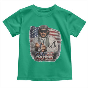 Game Over Maduro Dictator Toddler T Shirt Political Justice American Flag Politics Satire TS02 Irish Green Print Your Wear