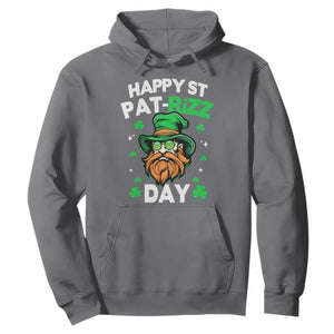 Happy St Pat Rizz Day Hoodie Funny St. Patrick's Day Leprechaun TS02 Charcoal Print Your Wear