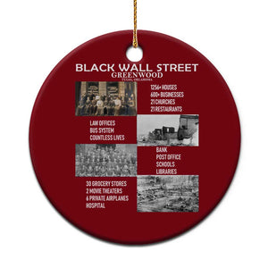 Black Wall Street Ceramic Ornament Loads Of Luck Lucky Tractor Truck TS02 1pc Red Print Your Wear