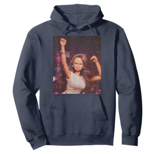 Funny Angry Doll Face Meme Graphic Hoodie Unhinged Baby Stankface Reaction TS02 Navy Print Your Wear