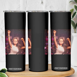 Funny Angry Doll Face Meme Graphic Skinny Tumbler Unhinged Baby Stankface Reaction TS02 Print Your Wear