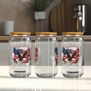 250 Years of Liberty American Semiquincentennial Glass Can We The People Patriotic Eagle Heritage 1776 2026 TS02 Print Your Wear