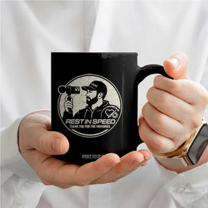 Rest In Speed Thank You For The Memories Coffee Mug Automotive Media Legend Memorial Tribute TS02 Print Your Wear