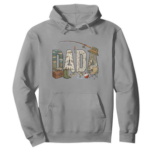 Best Fishing Dada Retro Vintage Outdoorsman Hoodie Bass Angler Dad Fisherman Fathers Day Gift for Men