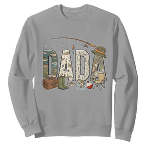 Best Fishing Dada Retro Vintage Outdoorsman Sweatshirt Bass Angler Dad Fisherman Fathers Day Gift for Men