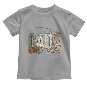 Best Fishing Dada Retro Vintage Outdoorsman Toddler T Shirt Bass Angler Dad Fisherman Fathers Day Gift for Men