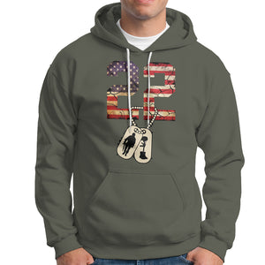 Veteran PTSD Hoodie 22 Every Day American Flag Dog Tags Suicide Awareness TS02 Printyourwear