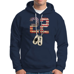 Veteran PTSD Hoodie 22 Every Day American Flag Dog Tags Suicide Awareness TS02 Printyourwear
