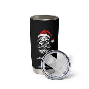 Creepy Christmas Skull Tumbler Cup Ho Ho Ho Horror Santa Gothic Holiday TS02 Print Your Wear