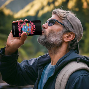 Funny Daddy's Lil Squirter 4 in 1 Can Cooler Tumbler Cute Whale Inappropriate Embarrassing Adult Joke TS02 Print Your Wear